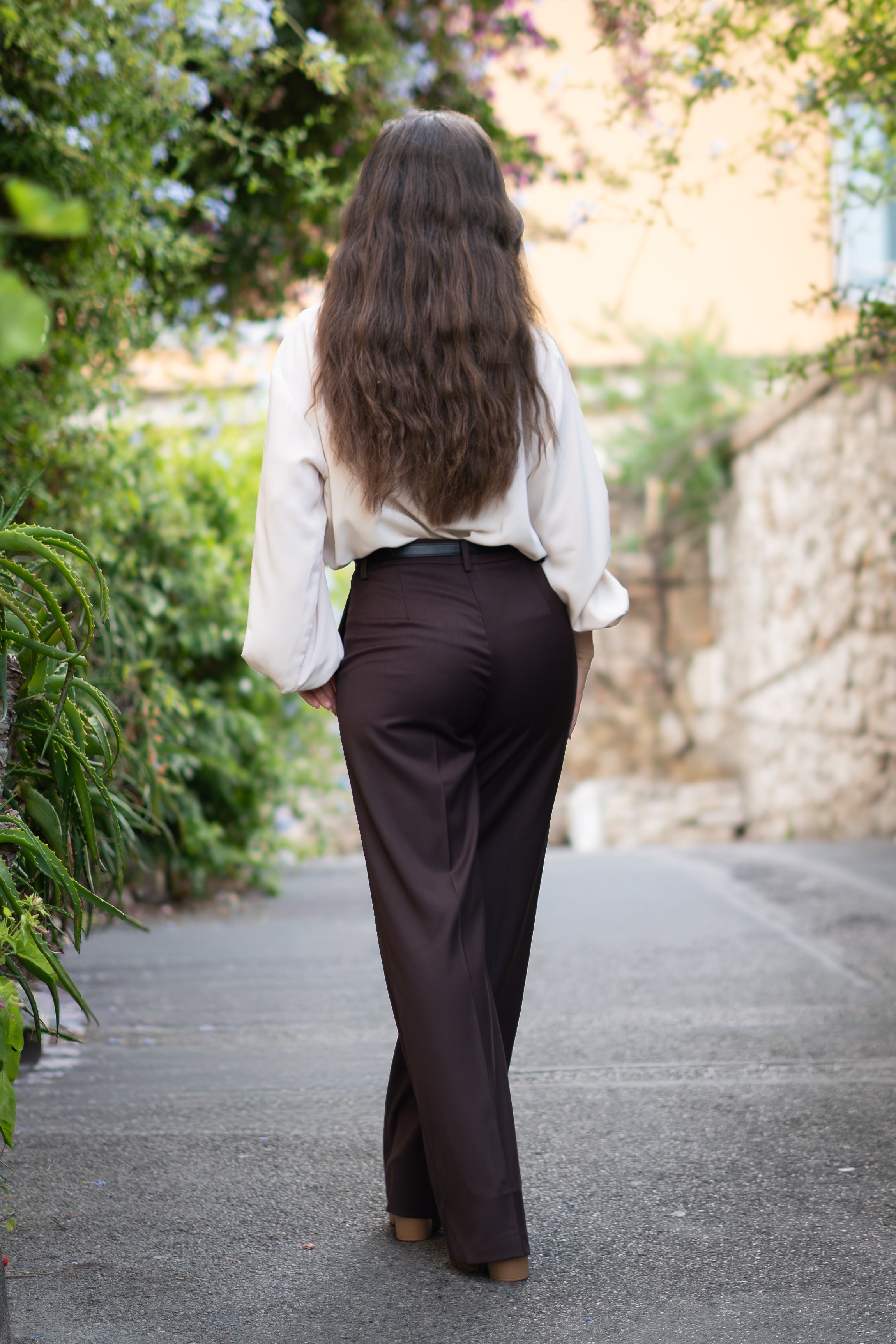 Pantalon CINZIA Marron