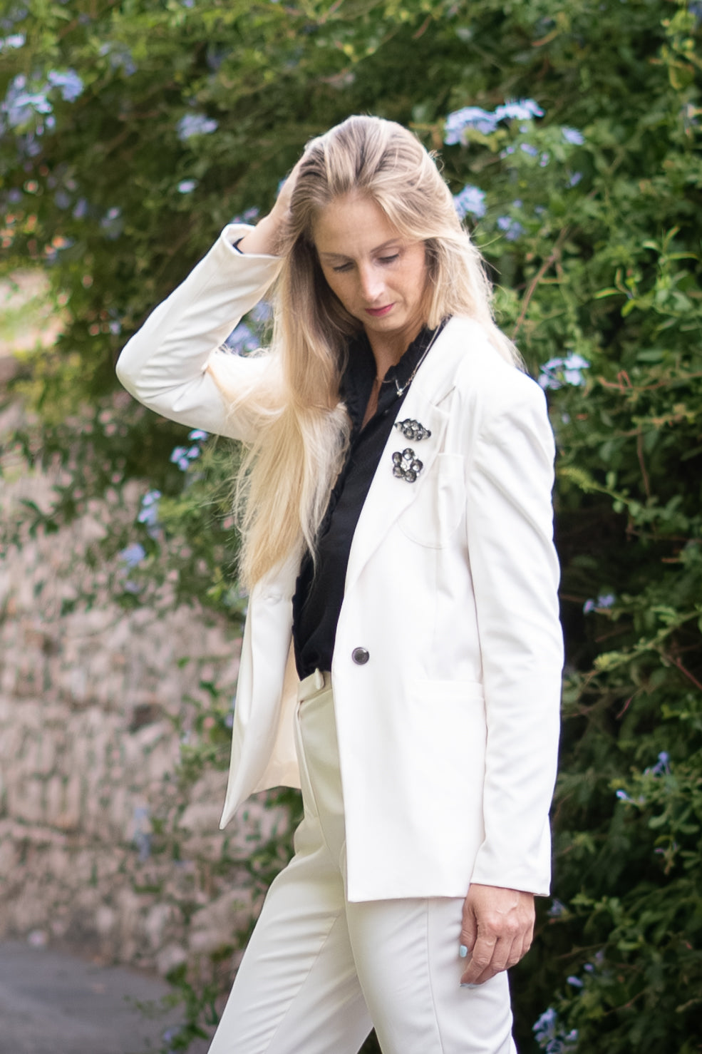 Blazer GIULIA Blanc