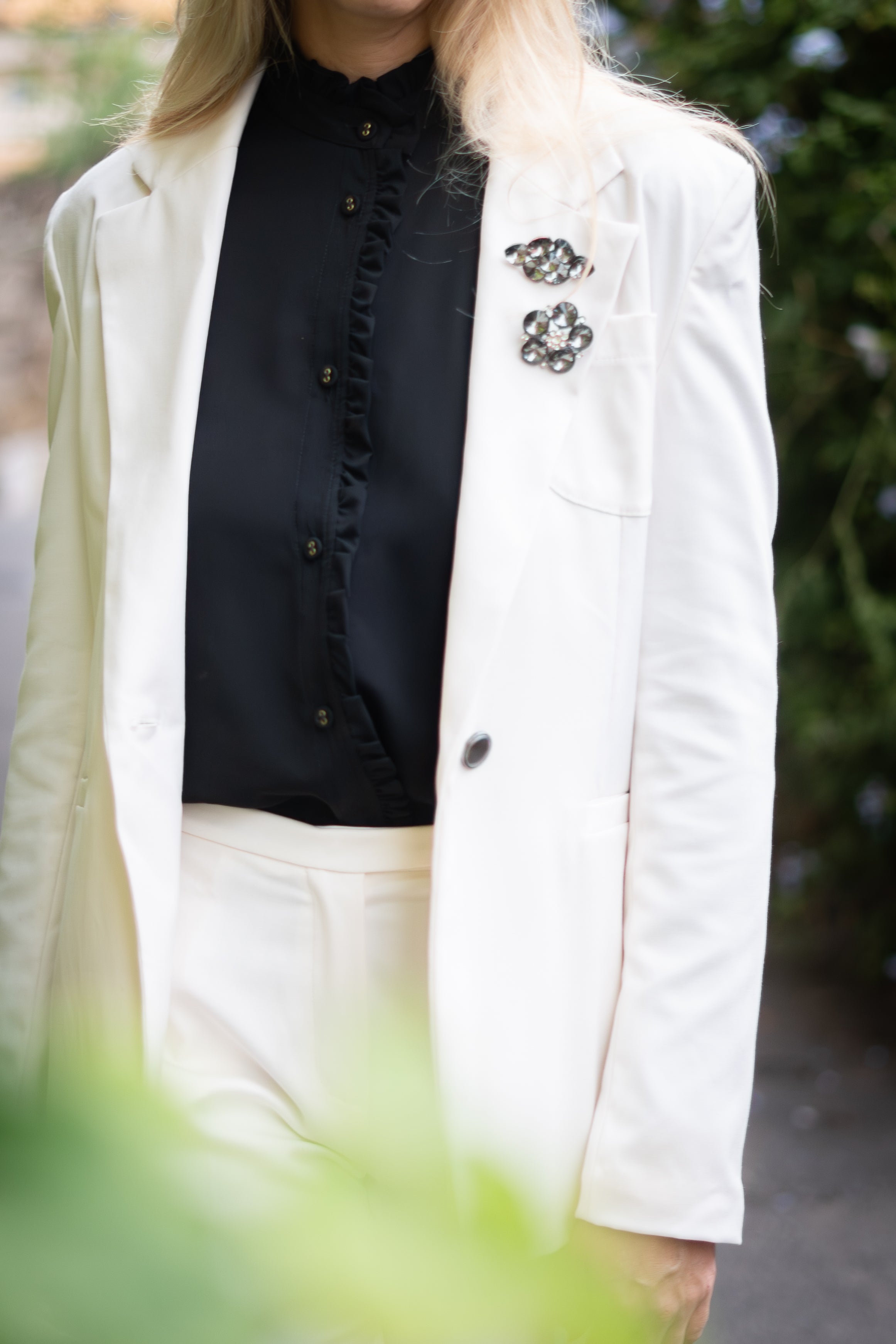 Blazer GIULIA Blanc