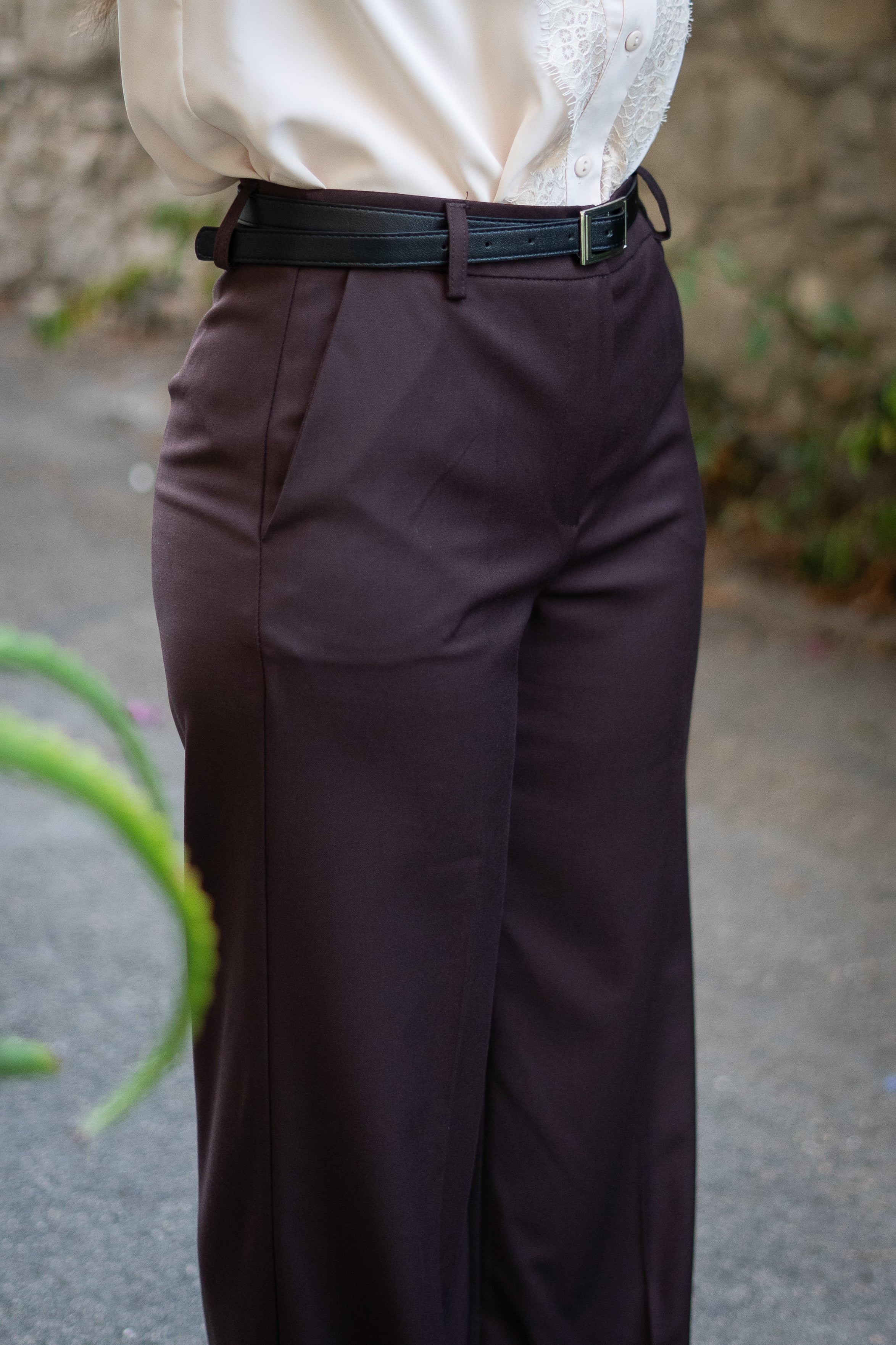 Pantalon CINZIA Marron