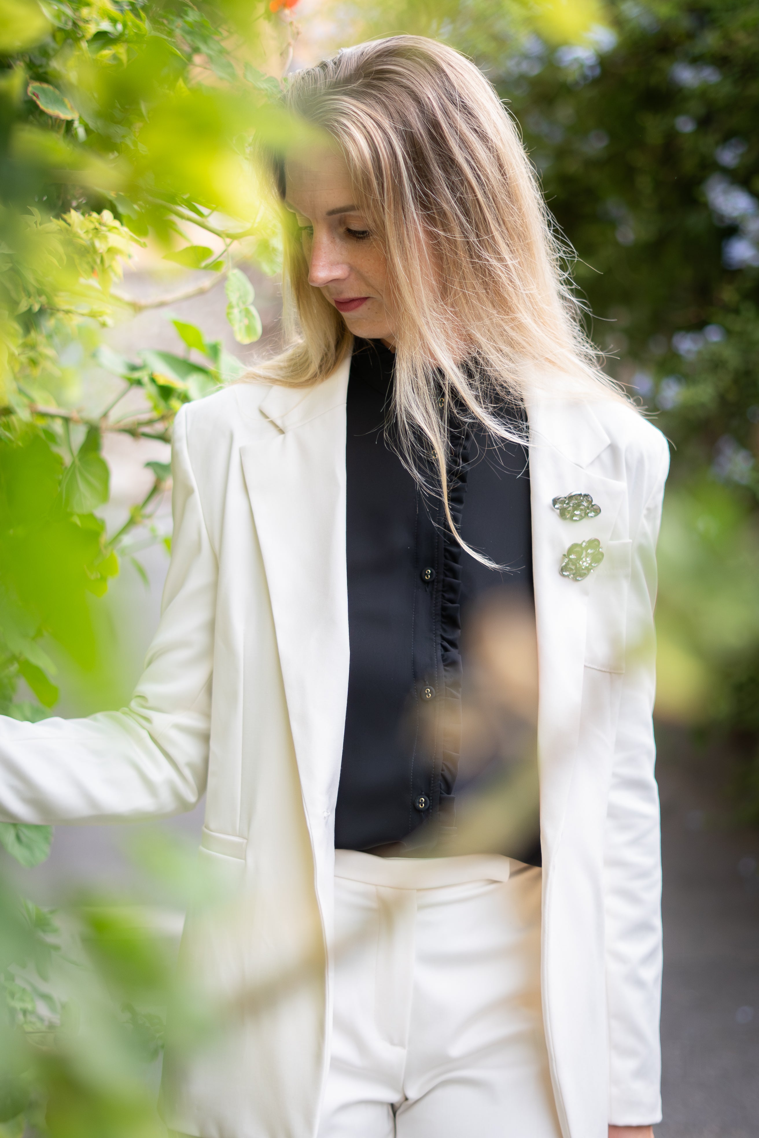Blazer GIULIA Blanc